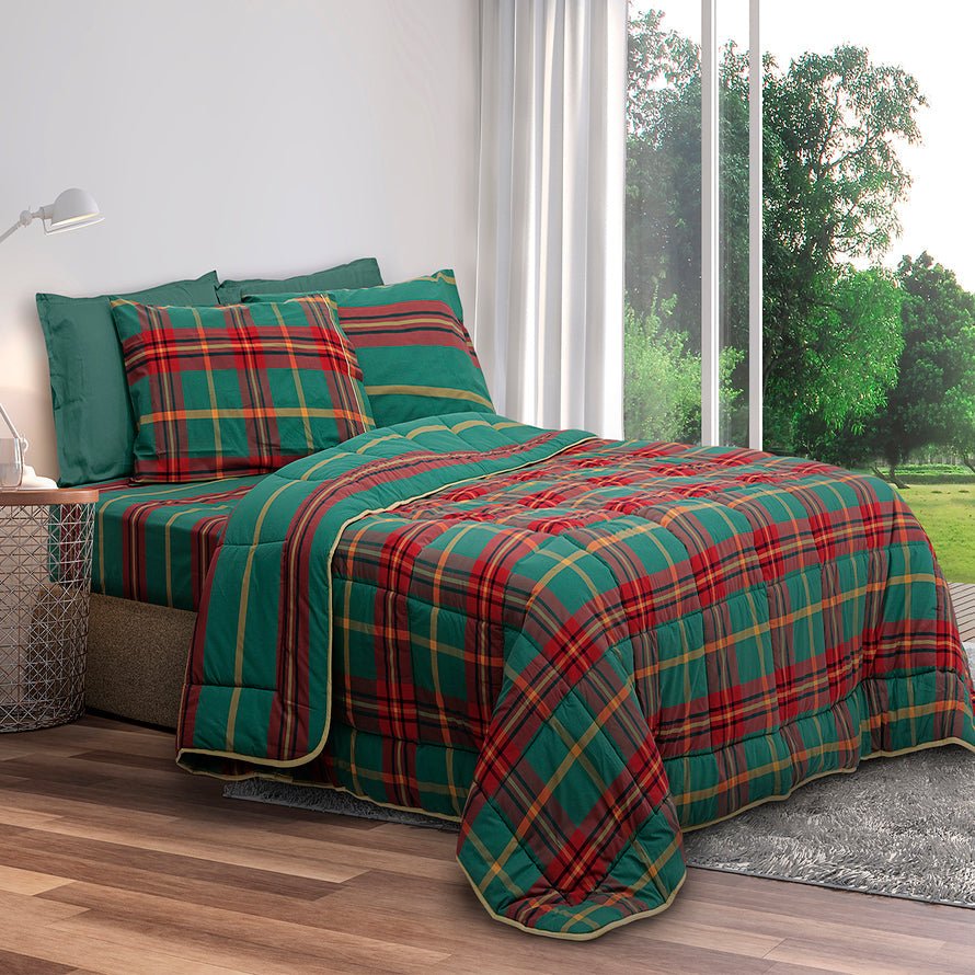 Trapuntino Daunex 100% puro cotone percalle tinto in filo newcastle - My Store
