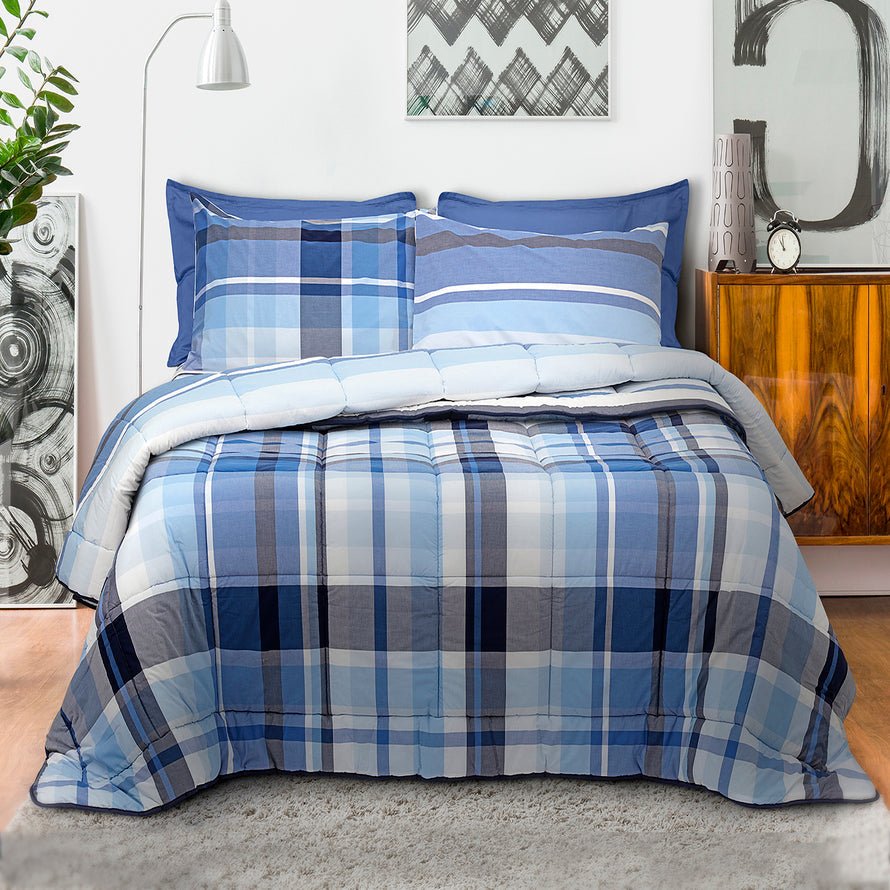 Trapuntino Daunex 100% puro cotone percalle tinto in filo preston - My Store