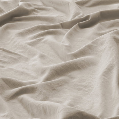 Completo lenzuola in raso stone - washed effetto no stiro, block 58 - CoCo's Home