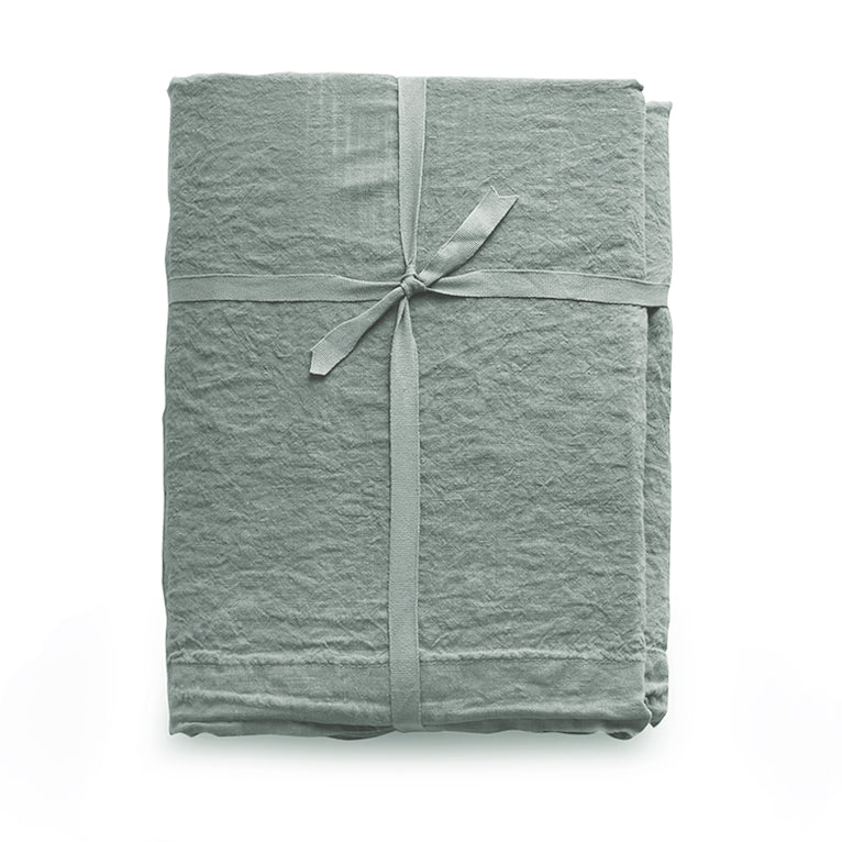 Federa in lino stone - washed effetto no stiro, loft 49 - CoCo's Home