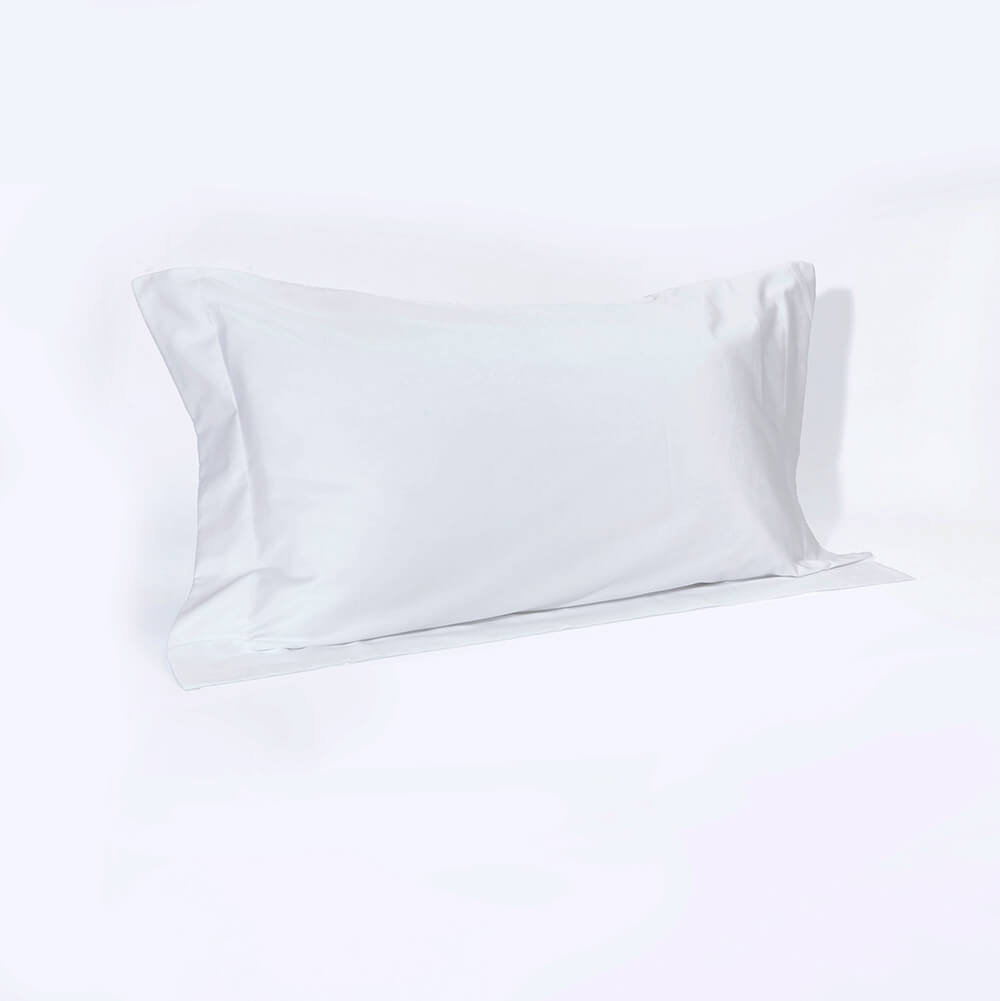 Federa in raso di puro cotone tinta unita, elegance satin - CoCo's Home