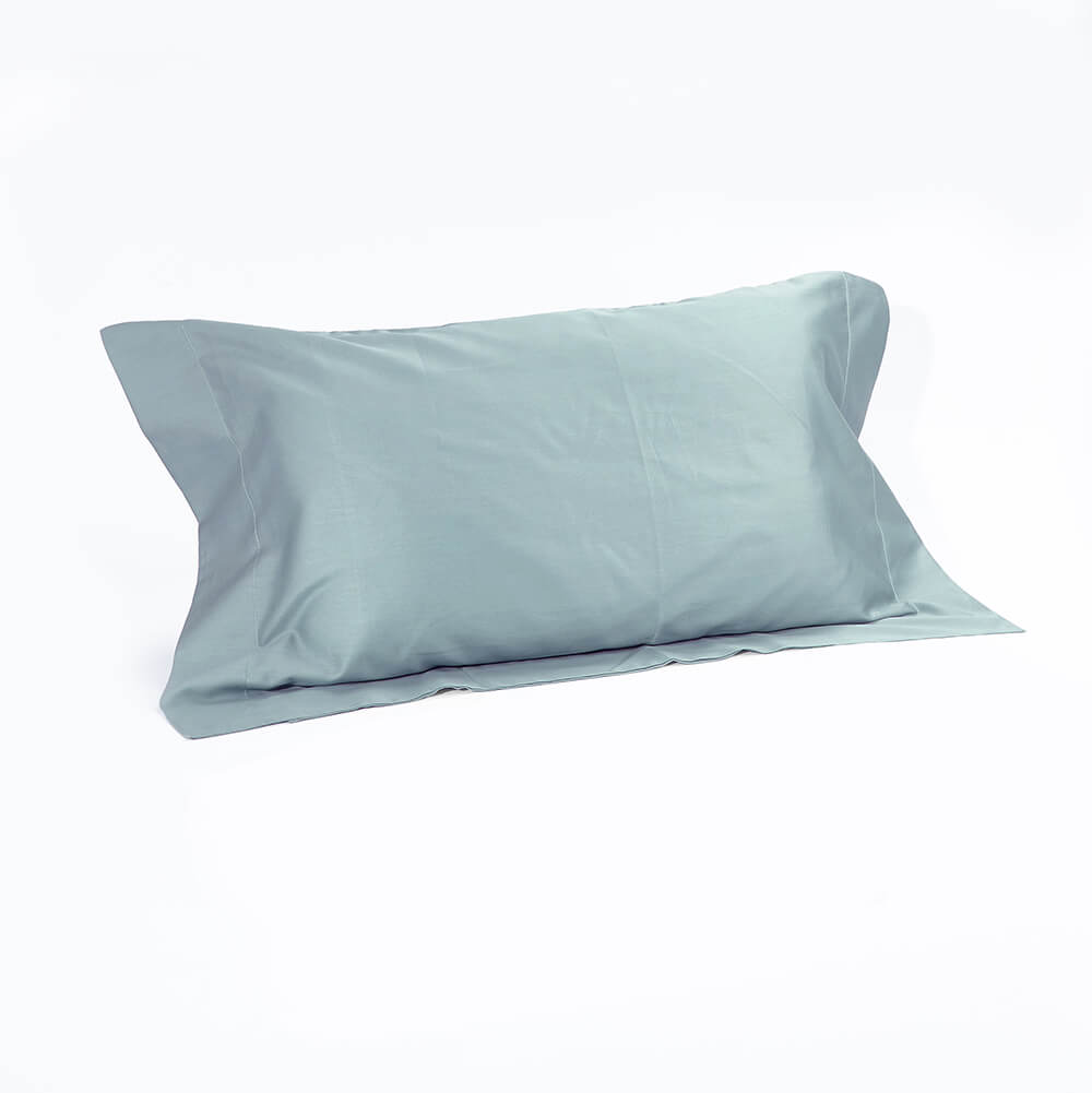 Federa in raso di puro cotone tinta unita, elegance satin - CoCo's Home
