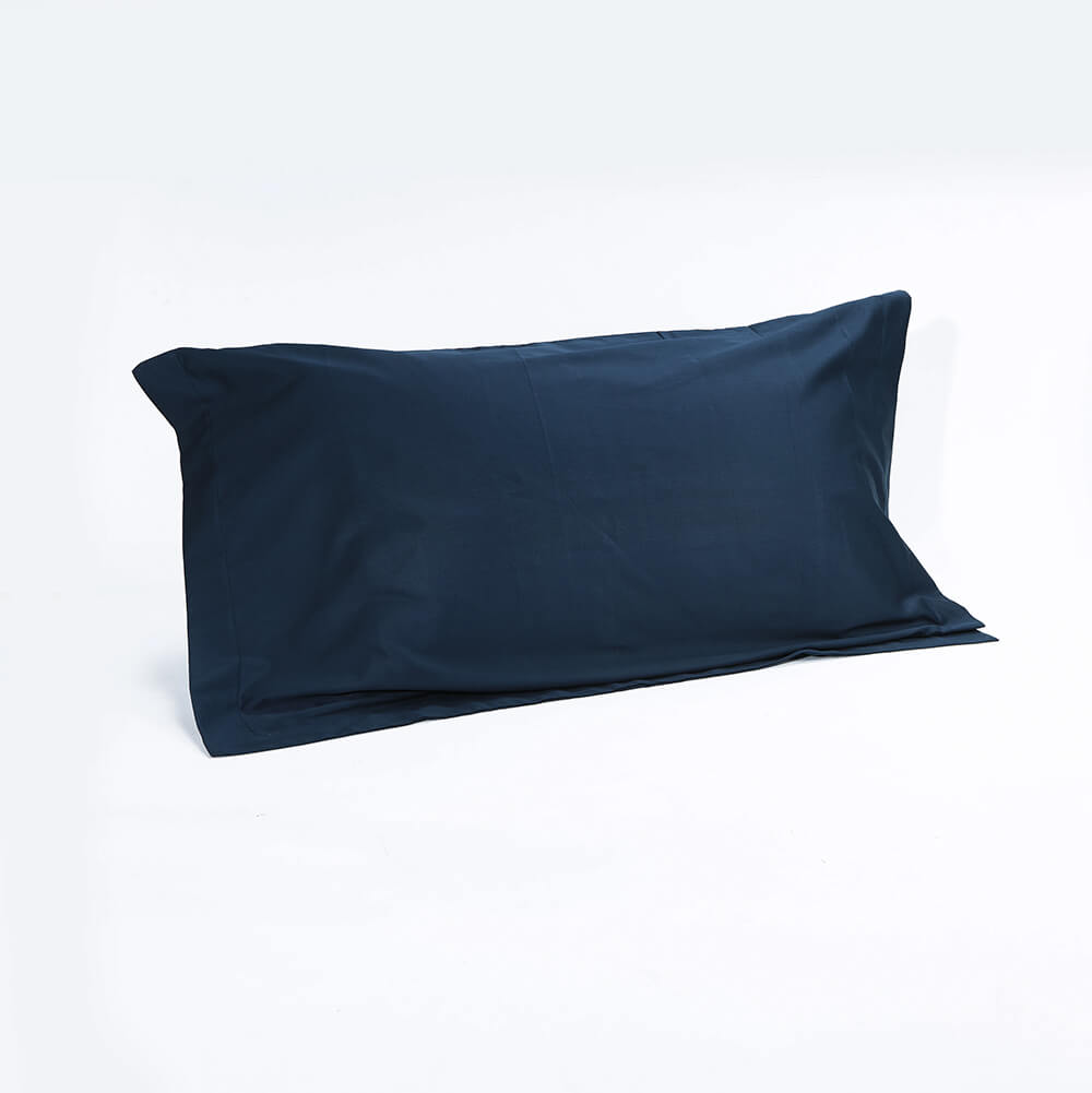 Federa in raso di puro cotone tinta unita, elegance satin - CoCo's Home