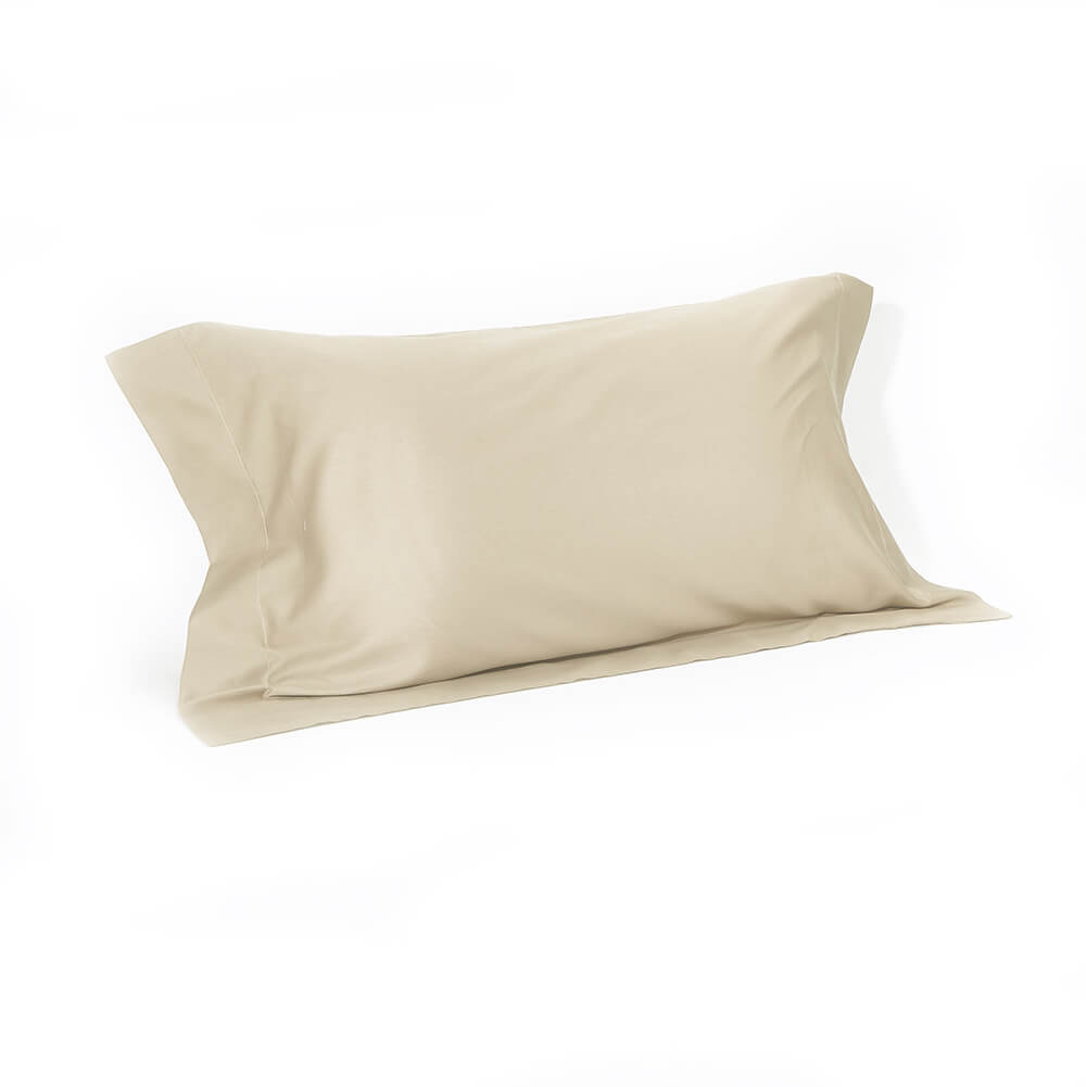 Federa in raso di puro cotone tinta unita, elegance satin - CoCo's Home